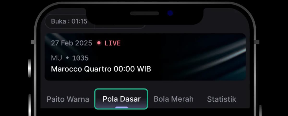 Menu Pola Dasar